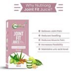 Nutriorg Joint Fit Juice 500ml | Natural Joint Pain Relief with 16 Ayurvedic Herbs | Reduces Swelling, Improves Flexibility & Muscle Strength | For Men & Women - Fast UK Delivery - Image 5