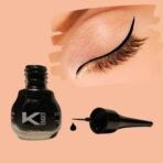 KINDED Eye Liner Liquid Waterproof Smudgeproof Longlasting Insta Bold Look Intense Colour Pigments Quick Drying Eyeliner Combo (5 ml, Matte Finish, Midnight Black, Royal Blue & Dapper Green) - Fast UK Delivery - Image 6