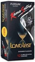 Kamasutra Orgamax & Longlast Condom Combo- 24 Condoms Condom (Set of 2, 12 Each, 24 Sheets) - Fast UK Delivery - Image 3