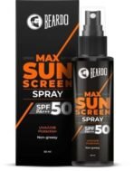 Beardo Max Sunscreen SPF 50 & PA+++ Spray for Men | Non-greasy Sunscreen for Men | Easy Application Sunscreen Spray | Sunscreen For Oily Skin | UVA UVB Protection | 50ml - Fast UK Delivery - Image 2