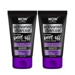 WOW Skin Science Activated Charcoal Peel Off Face Mask - No Parabens & Mineral Oils, 100 ml (Pack of 2) - Fast UK Delivery - Image 2