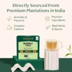 VAHDAM, Tulsi Moringa Green Tea Bags (15 Count) Low Caffeine, Non GMO & Gluten Free | Naturally High Grown Green Tea | Individually Wrapped Pyramid Tea Bags | Direct from Source - Fast UK Delivery - Image 4