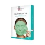 O3+ Gold Infusion Facial Brightening Facial Kit with Peel off Mask, 45 gm & O3+ Sea White Brightening Facial Kit With Peel Off Mask Suitable (45g, Single Use Facial Kit) Combo - Fast UK Delivery - Image 6