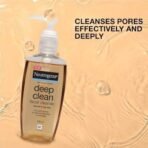 Neutrogena Deep Clean Gentle Facial Cleanser | 2x Glycerin & Cleansing Agent | Alcohol-Free | Dermatologist Tested | Normal to Oily Skin | For Men and Women | 200ml - Fast UK Delivery - Image 7