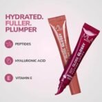 Mila Beaute Peptide Lip Gloss Balm I With SPF & Hyaluronic Acid I Plump & Fuller Lips I Hydrating & Shiny Lip Balm Non Sticky I Highly Pigmented I Soft & Nourished Lips - Peach Sharbat - Fast UK Delivery - Image 4
