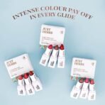 Just Herbs Ayurvedic Creamy Matte Half-Size Lipstick Kit - Peachy Pink Coral & 1.8gm x 3 - Fast UK Delivery - Image 5