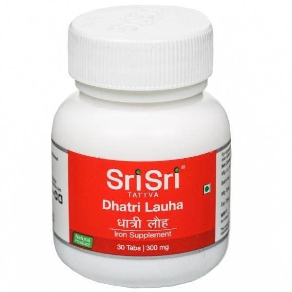 uk41Moamb2SkL.jpg Sri Sri Tattva Dhatri lauha- 30 TAB (PACK OF 2) - Fast UK Delivery - Image 1