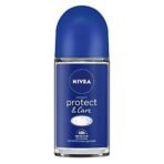 Nivea Men & Women Fresh Scent Deodorant Roll On, Protect & Care, 50Ml And Fresh Scent Deodorant, Protect & Care, 150Ml, Pack Of 1 - Fast UK Delivery - Image 3