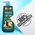 Kesh King Ayurvedic Anti-Dandruff Shampoo | Reduces hair fall | Soothes itchy scalp | No Paraben & No Silicon | 21 natural ingredients | Enriched with curd, lemon & neem | 600 ml - Fast UK Delivery - Image 7
