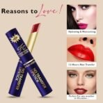 Fashion Colour Lip Super Stay | Non Transferable Lipstick Waterproof | Lipsticks For Women Waterproof | 12-Hour Stay | Matte Finish | Long-Lasting | Highly Pigmented | Bold Colours Shade-47 (Chestnut) - Fast UK Delivery - Image 3