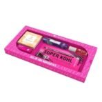 MyGlamm All in One Makeup Kit (Pack of 5) | Full Makeup Set For Women with Black Kohl Kajal, Compact Powder, Mini Matte Lipstick, Glossy Liquid Eyeliner & Nail Polish | Perfect Makeup Gift Set - Fast UK Delivery - Image 4