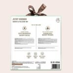 Just Herbs Coconut Almond Body Milk And Charcoal Body Wash, Detox & Nourish Hydraclean Kit for Men and Women - Combo Gift Set (2 x 300ml) - Fast UK Delivery - Image 6