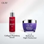 Olay Face Serum | Clear and Even Skin | Fights Dullness and Provides Radiant Glow| Normal, Oily, Dry, Combination Skin | Paraben and Sulphate Free (30ml, Collagen Peptide 24) - Fast UK Delivery - Image 7