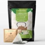Gopaldhara Green Tea Bag | Premium Arogyam Green Whole Leaf | First Flush Detox Green Tea | 20 pcs. Envelope Pyramid Tea Bags - Fast UK Delivery - Image 2