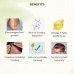 INDUS VALLEY Bio Organic Hair Reborn Aloe Vera Gel With Bhringraj & Walnut Oil For Ultimate Hair Management (175ml) - Fast UK Delivery - Image 7
