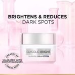 L'Oreal Paris Glycolic Bright Glowing Night Cream, Overnight Brightening Cream, Glycolic Acid in Gel-Like Cream Texture, that Visbily Minimizes Spots & Reveals Glowing skin, 50ml - Fast UK Delivery - Image 3