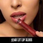 Colorbar Starlit Lip Gloss-Ray, Pink, 6 ml- Glossy Finish |Combination | Smudge Proof | Transfer Proof | Long Wearing | Paraben Free | Lightweight| Medium Skin Tone - Fast UK Delivery - Image 5