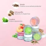 Just Herbs Ayurvedic Lip Mask, Balm For Dark, Dry & Pigmented Lips - Vegan Lip Mask For Men & Women 15gm - Fast UK Delivery - Image 5