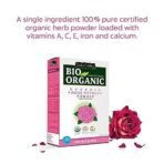 INDUS VALLEY Bio Organic 100% Pure and Organic Rose Petals Powder | Rosa indica- for Skin Care, enriched with Vitamin A and C and regenerate skin cells, glowing and healthy - (100g*3-300g)) - Fast UK Delivery - Image 4