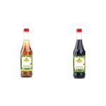 Dhampure Speciality Sugarcane Molasses & Golden Syrup variety pack for Baking, 1600ml (800ml x 2) - Fast UK Delivery