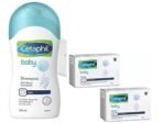 Cetaphil Baby Shampoo-200 ml and Baby Mild Bar 75g (Pack of 2) - Combo - Fast UK Delivery