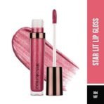 Colorbar Starlit Lip Gloss-Ray, Pink, 6 ml- Glossy Finish |Combination | Smudge Proof | Transfer Proof | Long Wearing | Paraben Free | Lightweight| Medium Skin Tone - Fast UK Delivery - Image 3