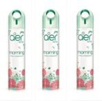 Godrej Aer Morning Misty Meadows Spray (Pack of 3 x 240 ml) - Fast UK Delivery - Image 2
