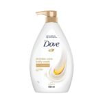 Dove Dryness Care Bodywash infused with Jojoba Oil to deeply nourish your skin, 100% gentle cleansers, paraben free/sulphate free cleansers, 100% plant- based moisturisers, 800ml - Fast UK Delivery