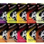 Kamasutra 10 different flavor (Grapes,Coffee,Banana,OrangeChocolate,Butterscotch,Vanilla,Pineapple,Mango & Strawberry) Condom (Set of 10, 100 Sheets) - Fast UK Delivery