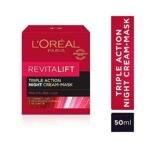 L'Oreal Paris Revitalift Laser X3 Night Cream Mask, 50ml - Fast UK Delivery - Image 3