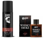 Beardo Fragrance Combo Whiskey Smoke Body Spray, 120ml & Whiskey Smoke Perfume For Unisex, 50ml (Set Of 2) Vanilla - Fast UK Delivery - Image 2