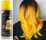HUDA GIRL BEAUTY Professional 1 Day Temporary Hair Color Spray with Argan Oil, Botox, Keratin and Collagen (Yellow) 125ml - Fast UK Delivery - Image 2