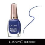 LAKME Insta Liquid Eye Liner, Black 9 ml & Lakme Insta Eye Liner, Blue 9 ml Matte Finish - Fast UK Delivery - Image 4