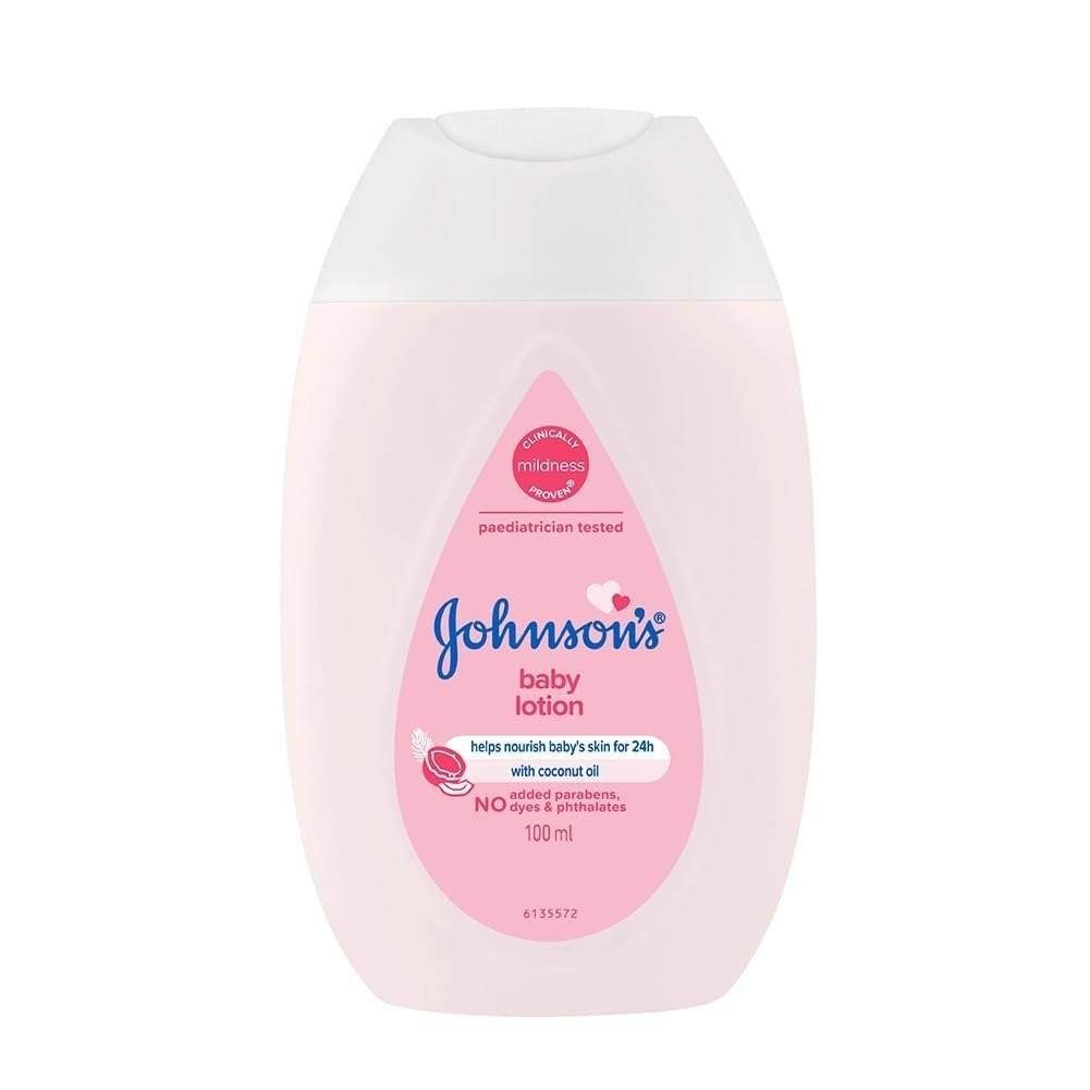 uk41NshBsTlIL-1-1.jpg Johnson's Baby Lotion, 100ml - Fast UK Delivery - Image 1