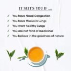 Oraah Lungs Cleanse Tea for Anti smoking with Mullein and Eucalyptus Leaves | All-Natural Formulation | Organic Herbal Tea | Lungs Detox Tea (100 Grams) - Fast UK Delivery - Image 6