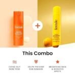 Foxtale Ultra Glow Skin Care Kit (Dewy) for Glowing Skin | Vitamin C Serum-30ml + Niacinamide Dewy Sunscreen SPF 70-50ml | Brightening Skincare Combo Set for Women, Men | All Skin Types - Fast UK Delivery - Image 5