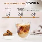 Bevzilla Gift Box of 10 Assorted Instant Coffee Cubes With Electric Frother & Enamel Mug| 100% Arabica Coffee |Date pam Jaggery| Healthy Coffee| Festive Gifting | Premium Box| Gift Box| Best Gift - Fast UK Delivery - Image 5