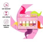 MyGlamm 2IN1 Nail Paint Glossy Finish-Poolside Soiree-2X5ml & MyGlamm POPxo Makeup Collection Glossy Finish Combo - Fast UK Delivery - Image 4