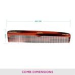 Vega Graduated Dressing Hair Comb, Handmade(India's No.1* Hair Comb Brand)For Men and Women, (HMC-32D) - Fast UK Delivery - Image 4
