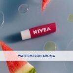 NIVEA Watermelon Shine 4.8g Lip Balm|24 H Melt in Moisture Formula|Natural Oils|Glossy Finish,4.8 g (Pack of 1) - Fast UK Delivery - Image 7
