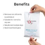 O3+ Bridal Facial Kit for Radiant & Glowing Skin -120g + O3+ Bridal Facial Kit Oxygenating Glow Skin for Deep Cleansing, Bright & Radiant Complexion Suitable for All Skin Types (81g, Single Use) - Fast UK Delivery - Image 7