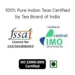 Golden Tips Combo of 6 in 1 Jute Box Darjeeling, Assam, Nilgiri, Sikkim, Kangra and Dooars 100% Natural Loose Leaf Tea (6 X 50 Gram) - Fast UK Delivery - Image 5