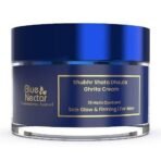 Blue Nectar Shata Dhauta Ghrita Face Cream for Men | 100 Times Washed Ghee Lightweight Men Face Cream for Skin Firming & Naturally Glowing Skin (19 Herbs, 50g) - Fast UK Delivery