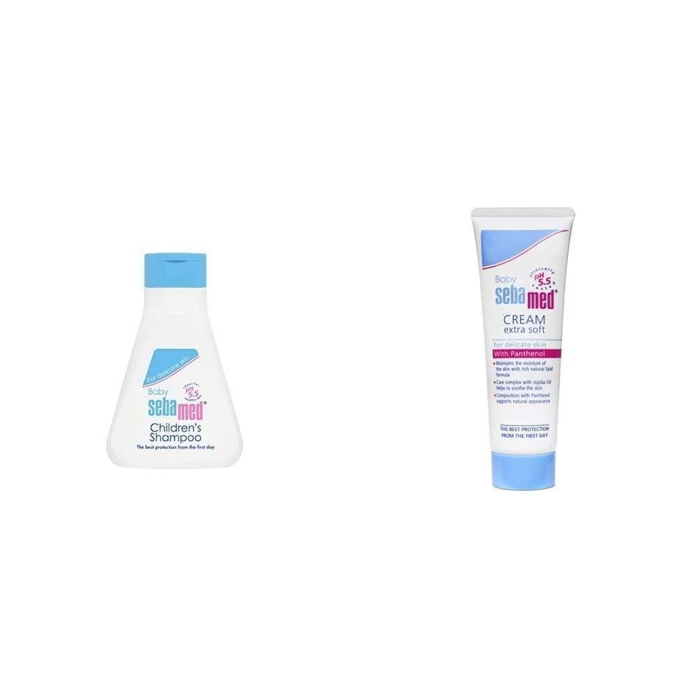 uk41OOXpFAEdL-1-1.jpg Sebamed Children?s Shampoo (50ml) and Sebamed Baby Cream Extra Soft, 50ml - Fast UK Delivery - Image 1