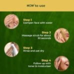 WOW Skin Science Neem & Hyaluronic Acid Pimple Care Face Scrub | Anti-Bacterial | Unclogs Pores | Removes Impurities | Improves Skin Elasticity | Hydrates Skin | 100gms - Fast UK Delivery - Image 7