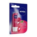 NIVEA Lip Balm, Fruity Cherry Shine, 4.8g and NIVEA Lip Balm, Original Care, 4.8g - Fast UK Delivery - Image 4