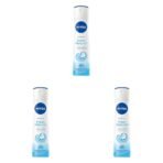 NIVEA Women Fresh Natural Deodorant Spray, 150Ml (Pack of 3) - Fast UK Delivery