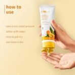 Plum Turmeric & White Clay Acne Action Face Wash | Fights Acne & Controls Excess Oil | With Turmeric & Orange Peel | Non-Drying, Clay-Based, Sulphate Free Face Wash | 100% Vegan | 100ml - Fast UK Delivery - Image 6