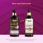 WOW Skin Science Red Onion Black Seed Oil Hair Conditioner with Red Onion Seed Oil Extract, Black Seed Oil & Hydrolyzed Wheat Protein - No Parabens, Mineral Oil, Silicones, Color & PEG - 500mL - Fast UK Delivery - Image 3