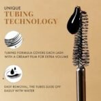 mCaffeine Shades Volume Define Tubing Mascara | Volumizes & Curls Lashes | 12 Hrs+ Stay | Tubing Formula Coats Individual Lash | Makeup Beauty Eye liner | Easy Removal | Waterproof, Clump & Flake Free | Black Mascara - 5ml - Fast UK Delivery - Image 3